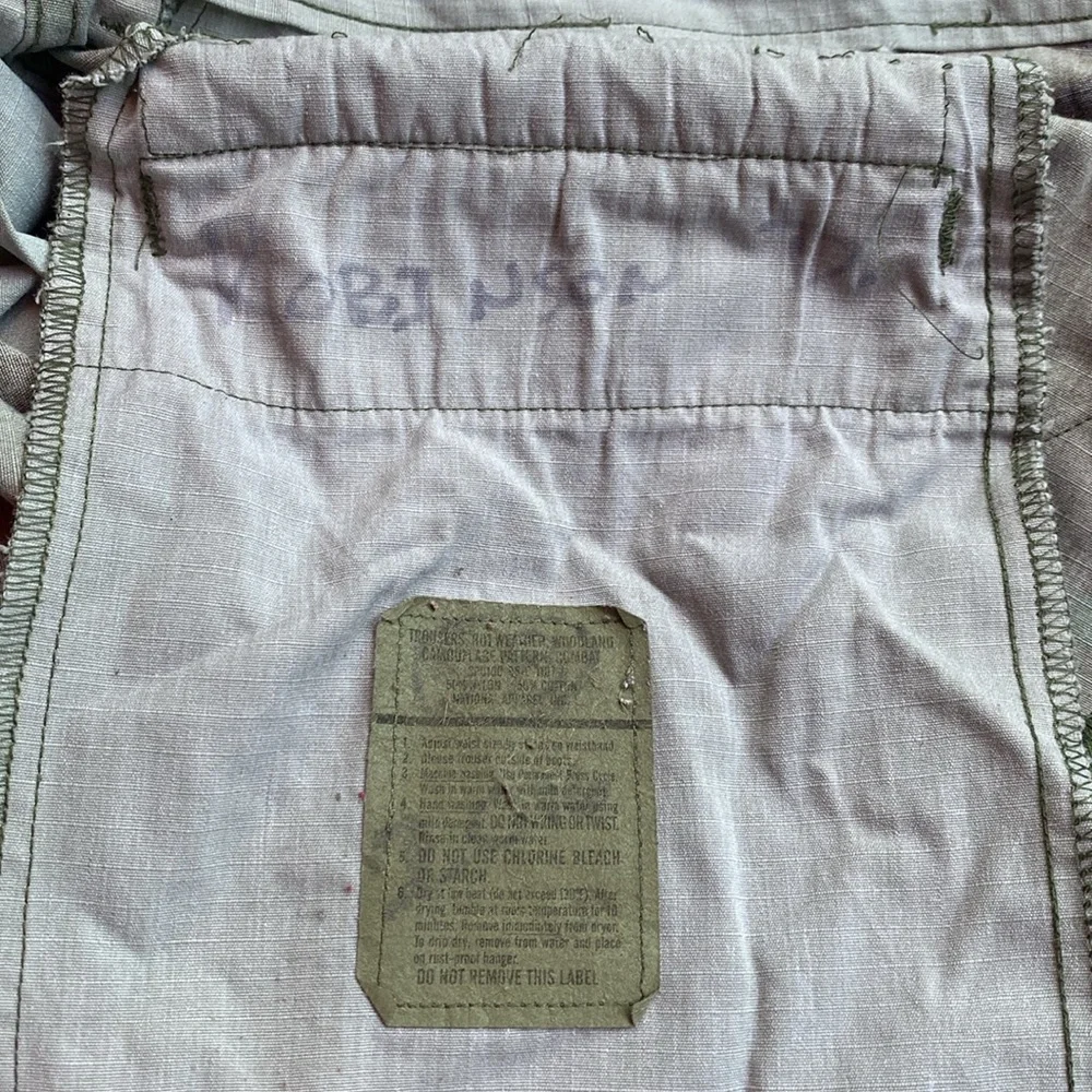 Camouflage military combat pants med long trousers hot weather woodland national - Picture 10 of 13